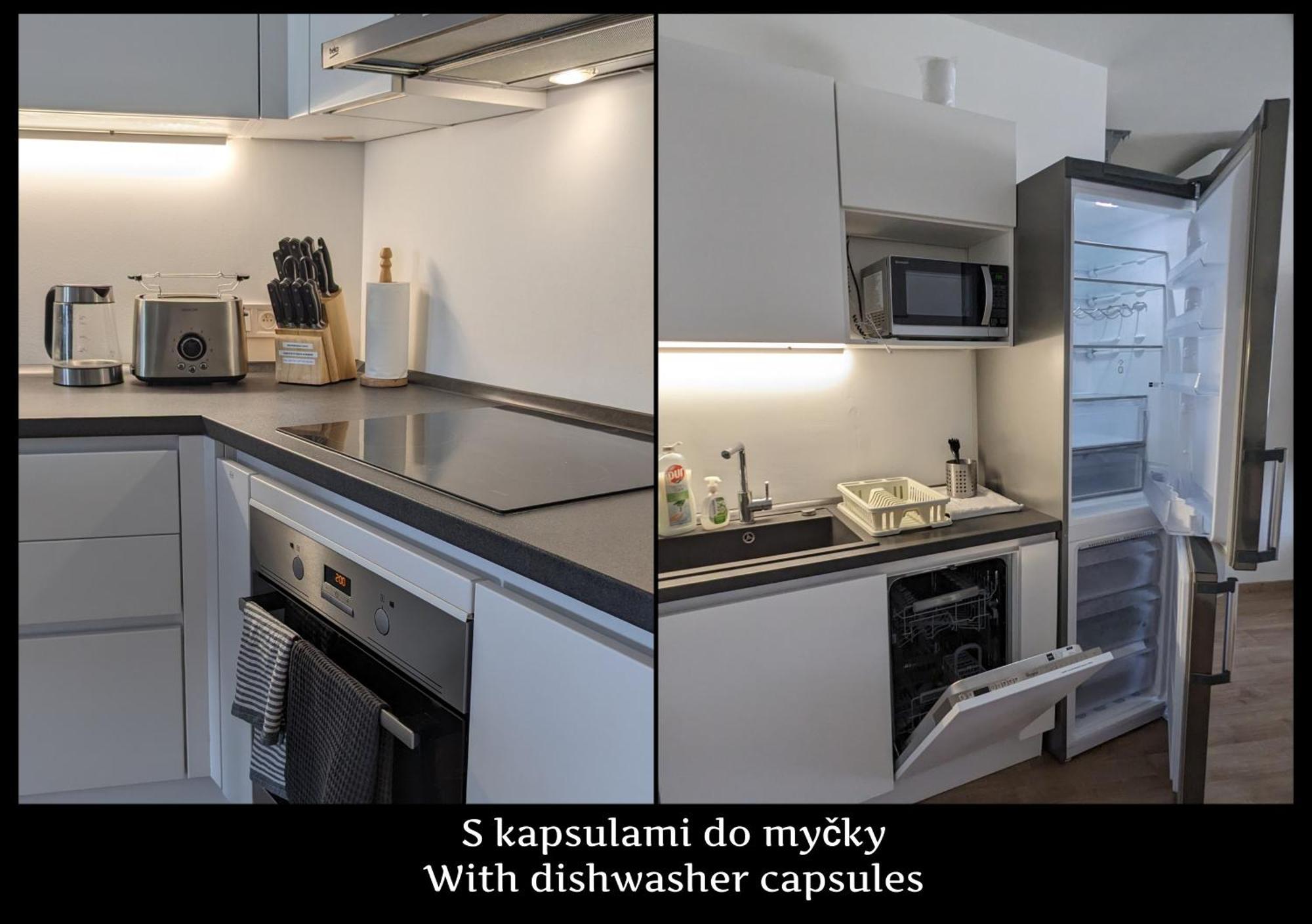 E2 Luxury Oldtown Apt - 2X Parking, Foodstore, Pcscreen, Netflix, Unlimited Music, Crib, Babychair, Fastwifi, Aircon Košice Eksteriør bilde