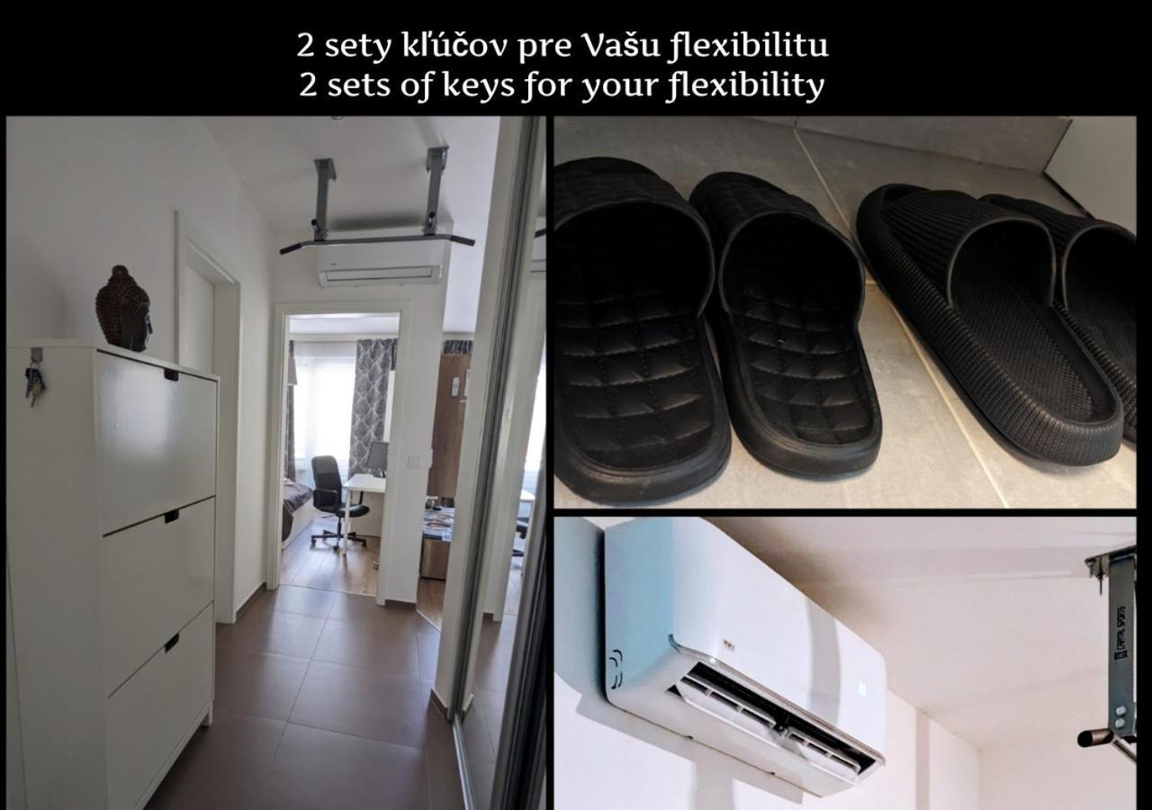 E2 Luxury Oldtown Apt - 2X Parking, Foodstore, Pcscreen, Netflix, Unlimited Music, Crib, Babychair, Fastwifi, Aircon Košice Eksteriør bilde