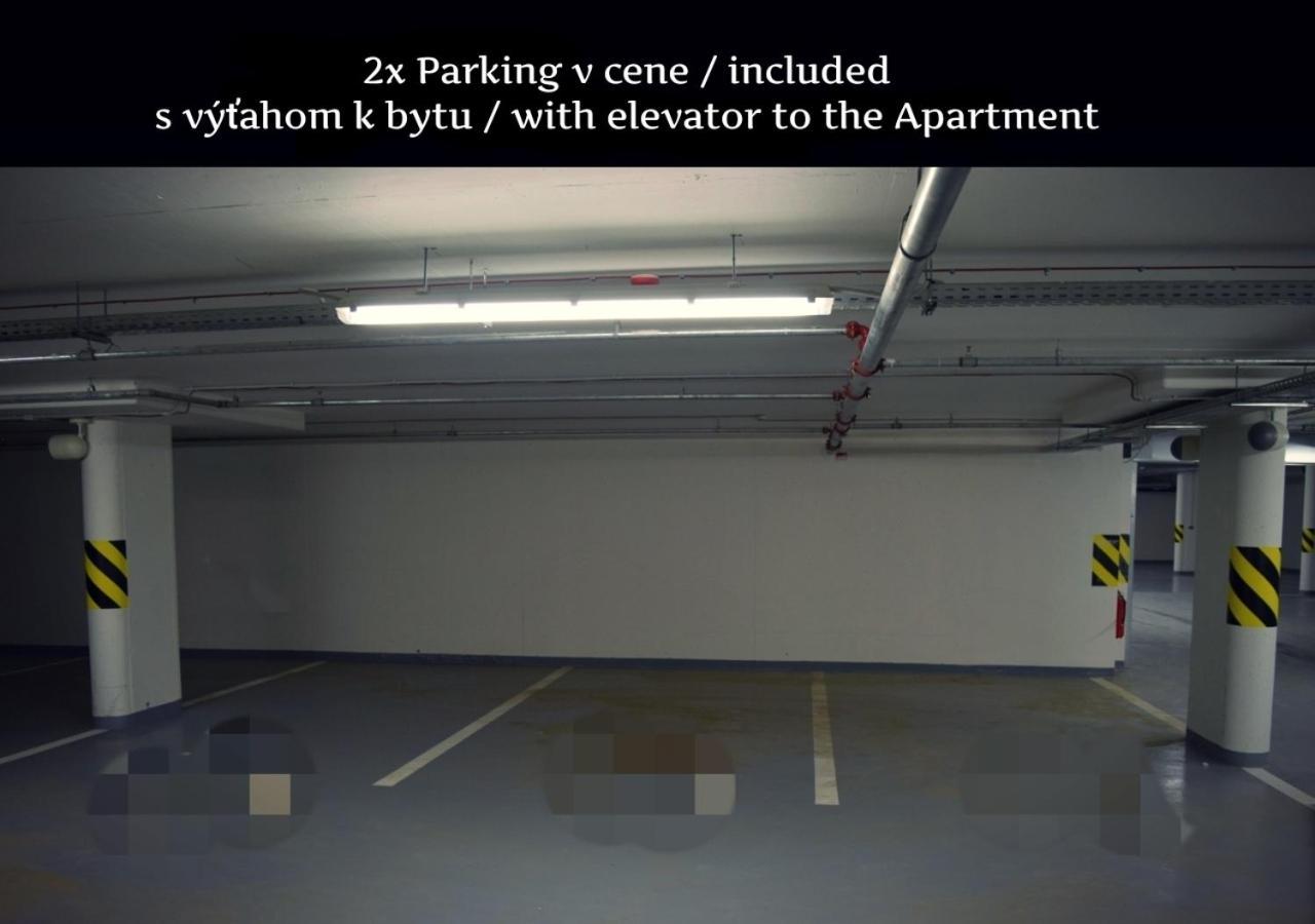 E2 Luxury Oldtown Apt - 2X Parking, Foodstore, Pcscreen, Netflix, Unlimited Music, Crib, Babychair, Fastwifi, Aircon Košice Eksteriør bilde
